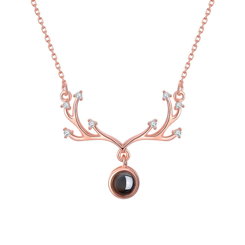 Custom Image Heart Necklace