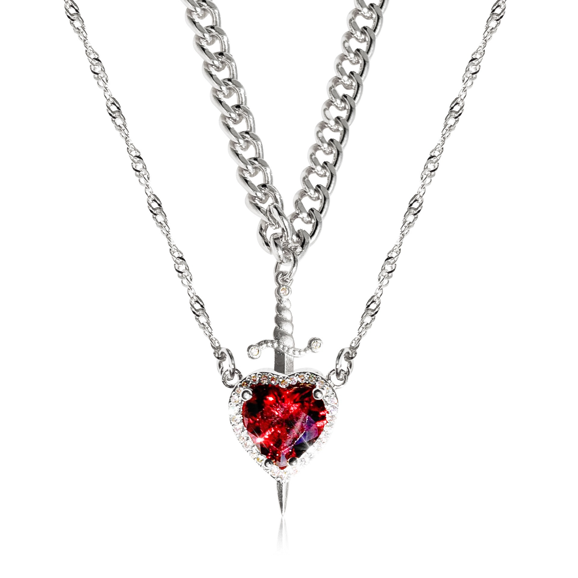 Love & Valor Duo Necklace Set