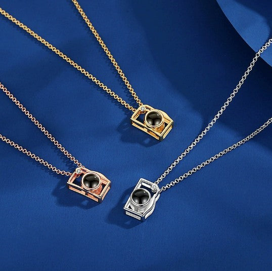 Snapshot Charm Projection Necklace