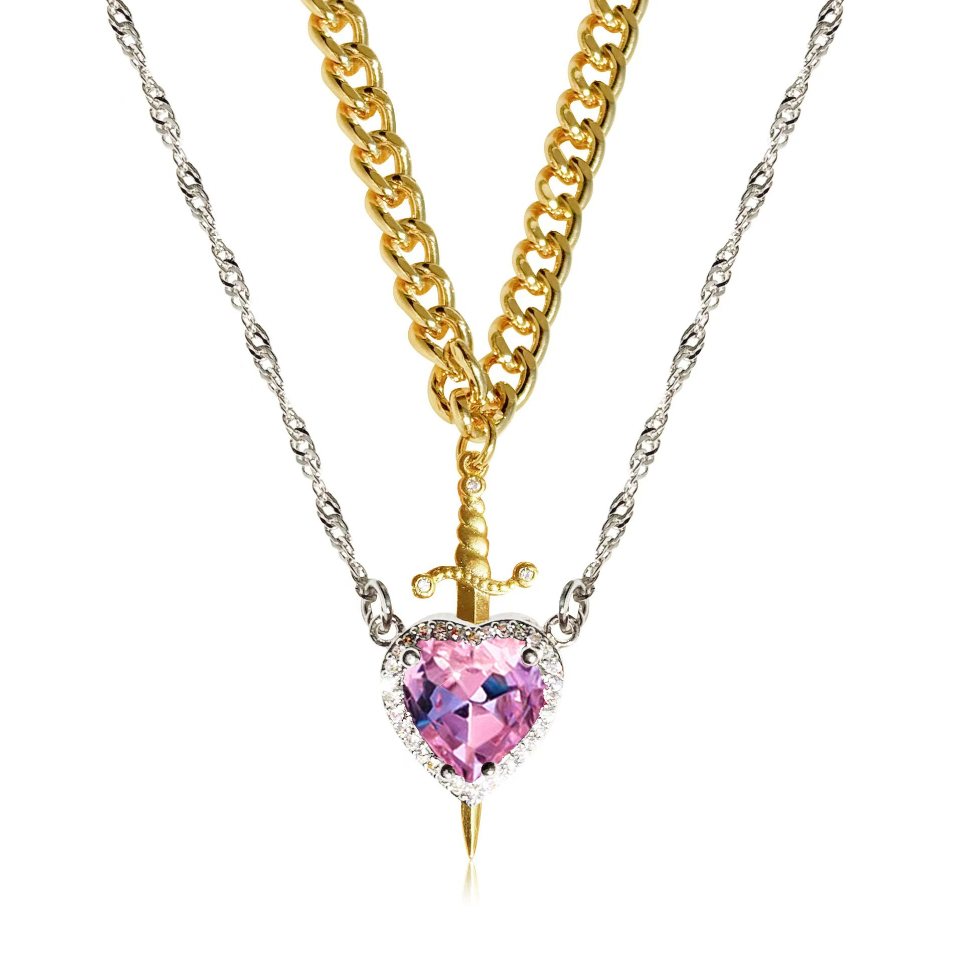 Love & Valor Duo Necklace Set