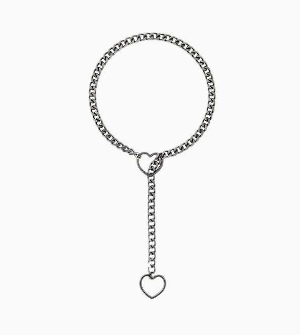 Elegant Heart Slide Chain