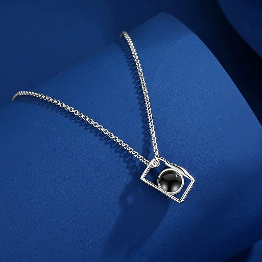 Snapshot Charm Projection Necklace