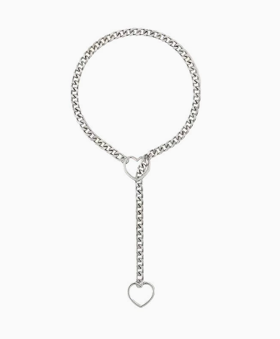 Elegant Heart Slide Chain
