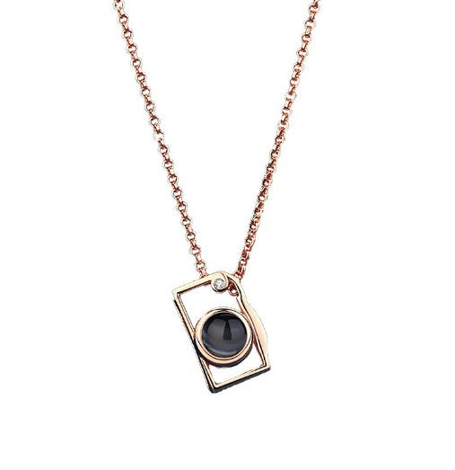 Snapshot Charm Projection Necklace