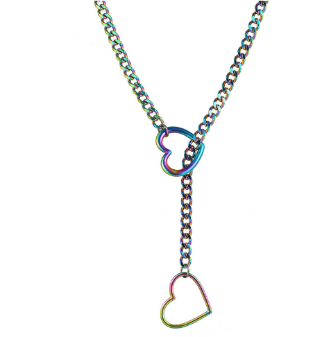 Elegant Heart Slide Chain