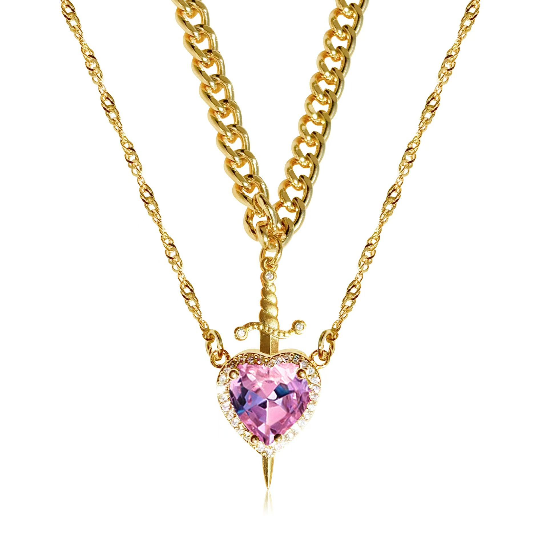 Love & Valor Duo Necklace Set