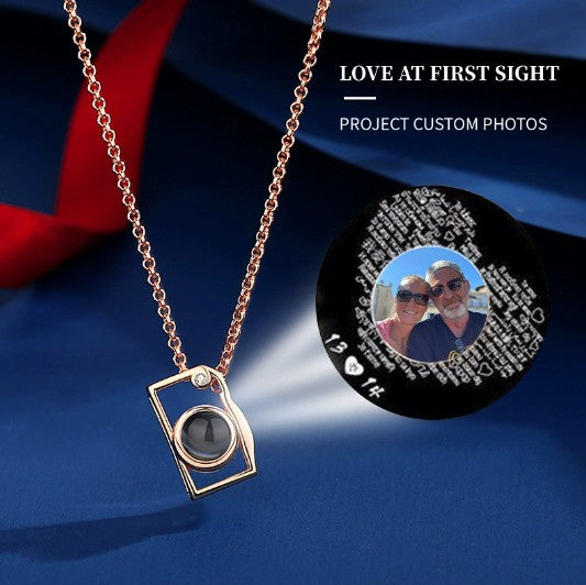 Snapshot Charm Projection Necklace