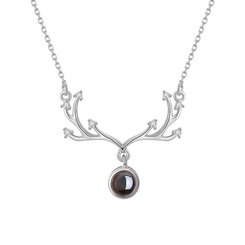 Custom Image Heart Necklace