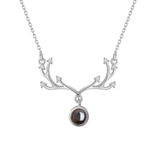 Custom Image Heart Necklace
