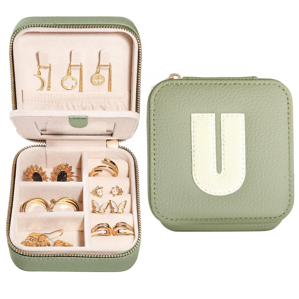 U-Initial Luxe Travel Jewelry Keeper