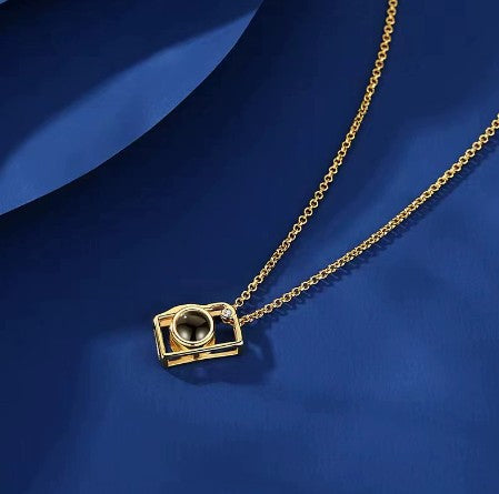 Snapshot Charm Projection Necklace
